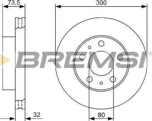 Bremsi DBB718V - Discofreno autozon.pro