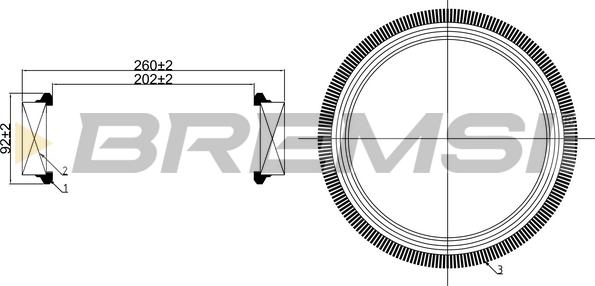 Bremsi FA1259 - Filtro aria autozon.pro