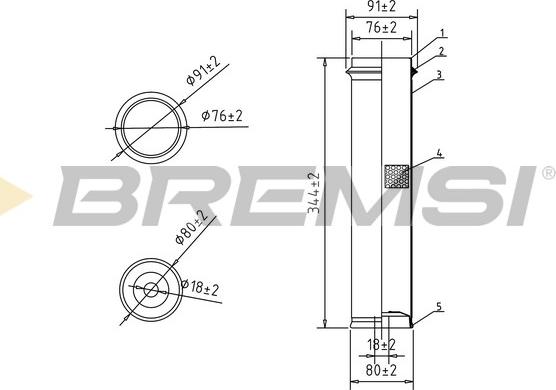 Bremsi FA2186 - Filtro aria autozon.pro