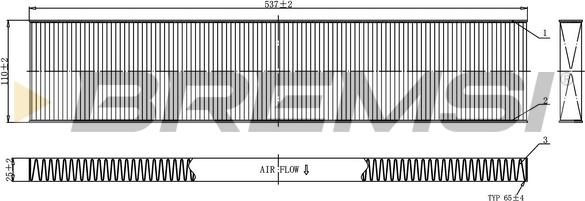 Bremsi FC0960C - Filtro, Aria abitacolo autozon.pro