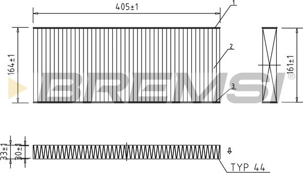 Bremsi FC0984C - Filtro, Aria abitacolo autozon.pro