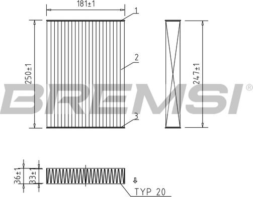 Bremsi FC0927C - Filtro, Aria abitacolo autozon.pro