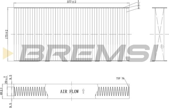 Bremsi FC0403 - Filtro, Aria abitacolo autozon.pro