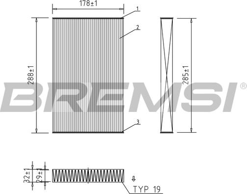 Bremsi FC0414C - Filtro, Aria abitacolo autozon.pro