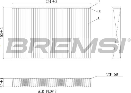 Bremsi FC0473 - Filtro, Aria abitacolo autozon.pro