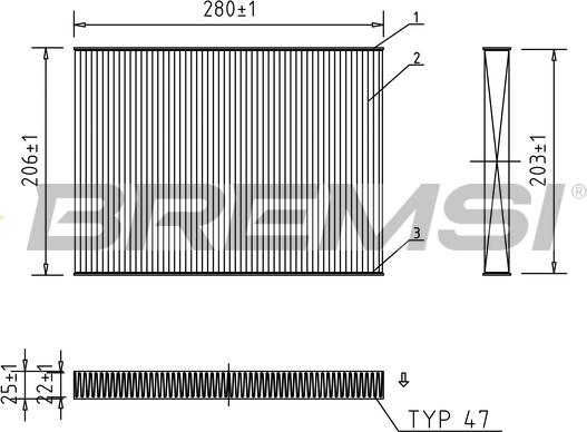 Bremsi FC0084 - Filtro, Aria abitacolo autozon.pro