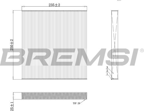 Bremsi FC0082C - Filtro, Aria abitacolo autozon.pro