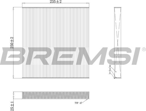 Bremsi FC0082 - Filtro, Aria abitacolo autozon.pro