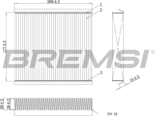 Bremsi FC0167C - Filtro, Aria abitacolo autozon.pro