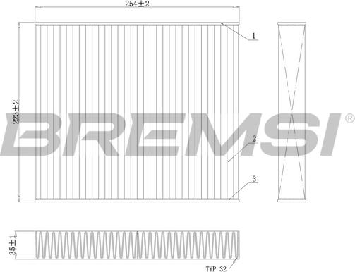 Bremsi FC0103C - Filtro, Aria abitacolo autozon.pro