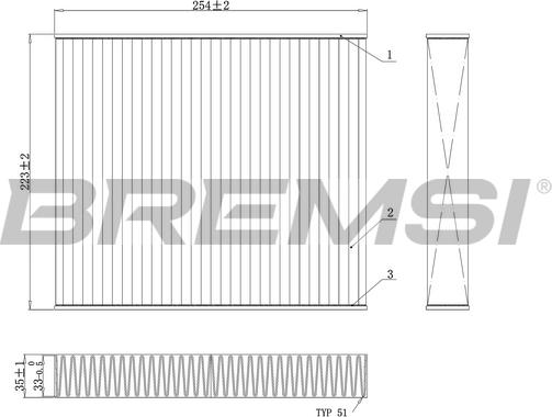 Bremsi FC0103 - Filtro, Aria abitacolo autozon.pro