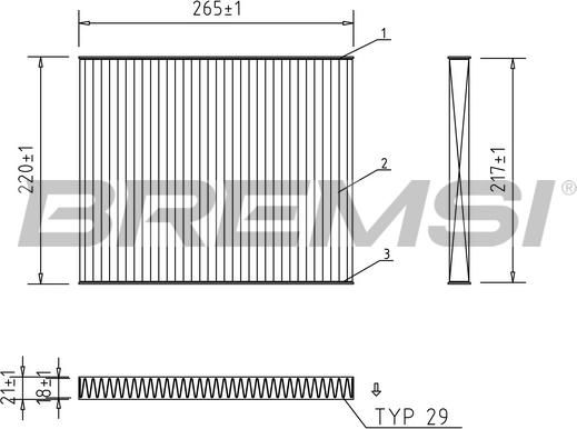 Bremsi FC0174C - Filtro, Aria abitacolo autozon.pro