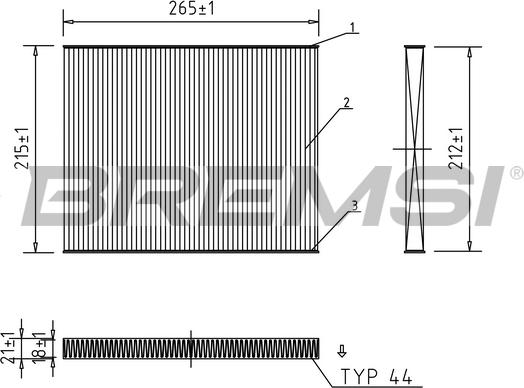 Bremsi FC0174 - Filtro, Aria abitacolo autozon.pro