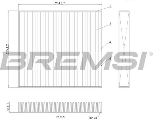 Bremsi FC0177C - Filtro, Aria abitacolo autozon.pro