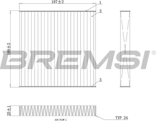 Bremsi FC0892C - Filtro, Aria abitacolo autozon.pro