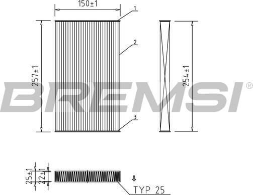 Bremsi FC0865 - Filtro, Aria abitacolo autozon.pro