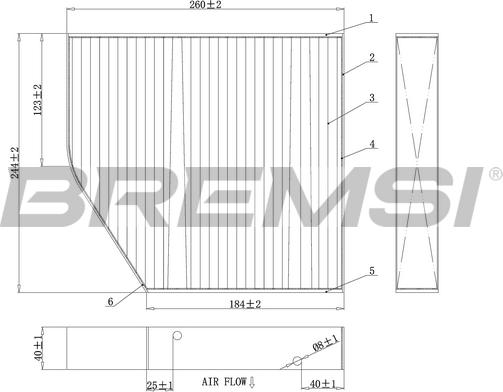 Bremsi FC0875C - Filtro, Aria abitacolo autozon.pro