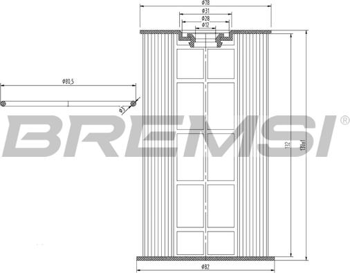 Bremsi FE0154 - Filtro carburante autozon.pro