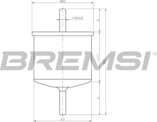 Bremsi FE0399 - Filtro carburante autozon.pro