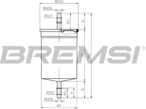 Bremsi FE0394 - Filtro carburante autozon.pro