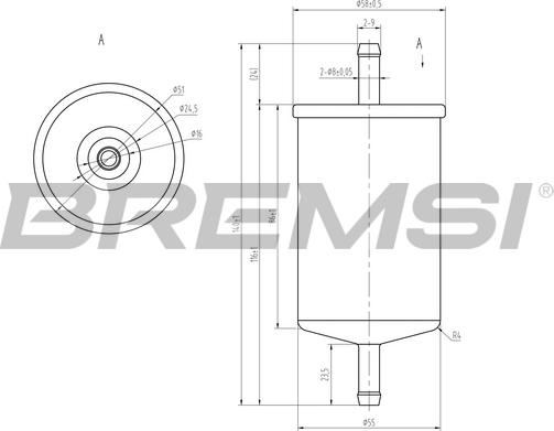 Bremsi FE0397 - Filtro carburante autozon.pro