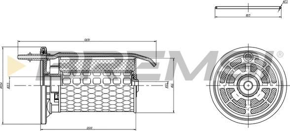 Bremsi FE0364 - Filtro carburante autozon.pro