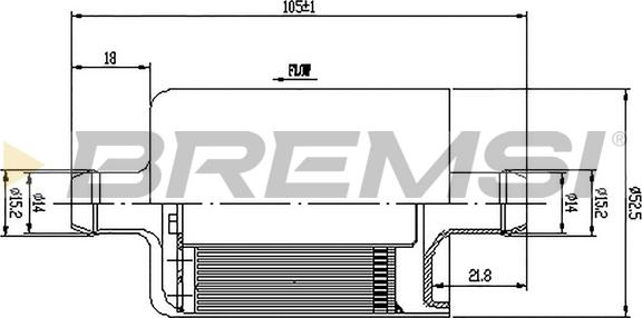 Bremsi FE0324 - Filtro carburante autozon.pro