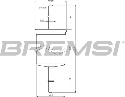 Bremsi FE1319 - Filtro carburante autozon.pro