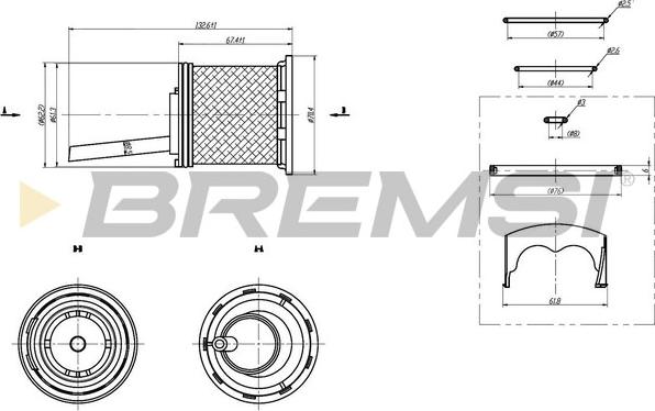 Bremsi FE2439 - Filtro carburante autozon.pro