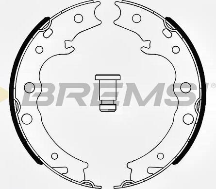 Bremsi GF0646 - Kit ganasce, Freno stazionamento autozon.pro