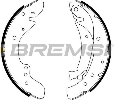 Bremsi GF0175 - Kit ganasce freno autozon.pro