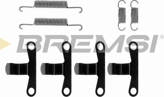 Bremsi SK0594 - Kit accessori, Ganasce freno autozon.pro