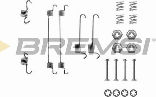 Bremsi SK0650 - Kit accessori, Ganasce freno autozon.pro