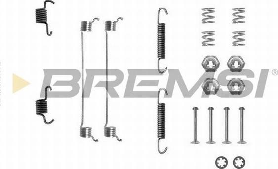 Bremsi SK0651 - Kit accessori, Ganasce freno autozon.pro