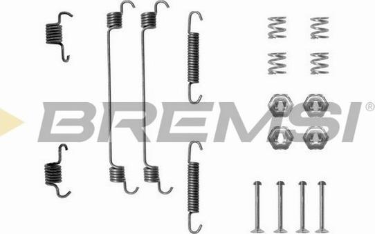 Bremsi SK0657 - Kit accessori, Ganasce freno autozon.pro