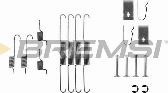 Bremsi SK0636 - Kit accessori, Ganasce freno autozon.pro