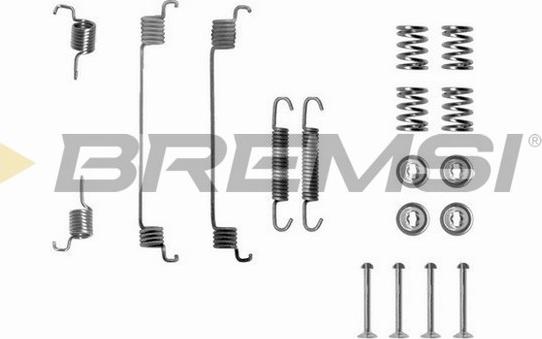 Bremsi SK0672 - Kit accessori, Ganasce freno autozon.pro