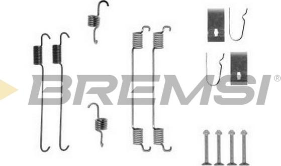 Bremsi SK0007 - Kit accessori, Ganasce freno autozon.pro