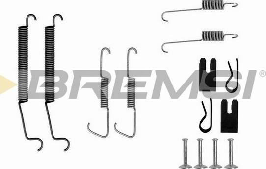 Bremsi SK0805 - Kit accessori, Ganasce freno autozon.pro