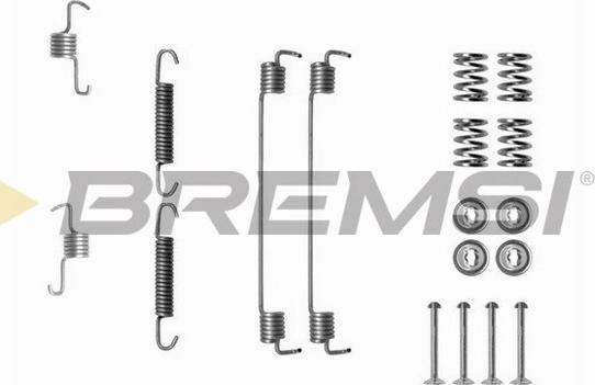 Bremsi SK0819 - Kit accessori, Ganasce freno autozon.pro