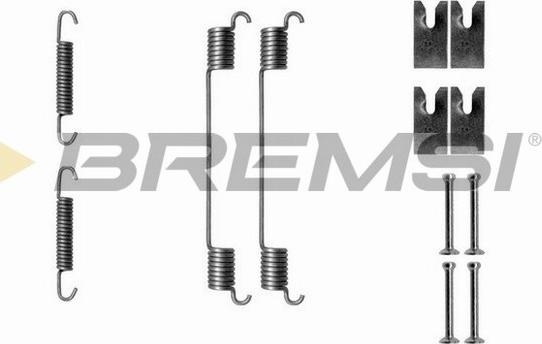 Bremsi SK0814 - Kit accessori, Ganasce freno autozon.pro