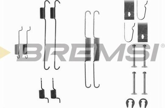 Bremsi SK0815 - Kit accessori, Ganasce freno autozon.pro