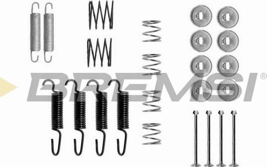 Bremsi SK0816 - Kit accessori, Ganasce freno autozon.pro