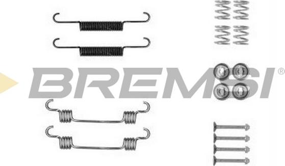 Bremsi SK0887 - Kit accessori, Ganasce freno autozon.pro