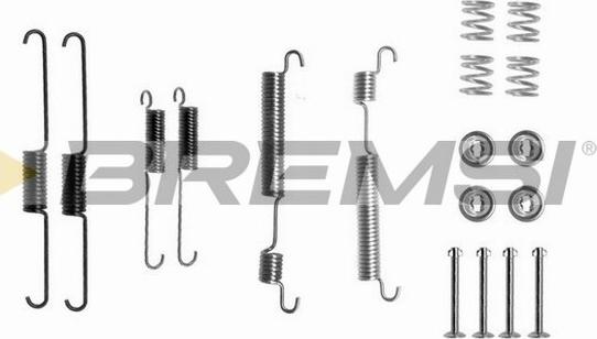 Bremsi SK0824 - Kit accessori, Ganasce freno autozon.pro