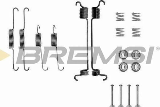 Bremsi SK0741 - Kit accessori, Ganasce freno autozon.pro