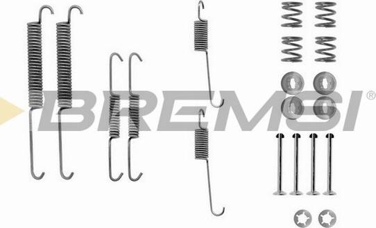 Bremsi SK0754 - Kit accessori, Ganasce freno autozon.pro