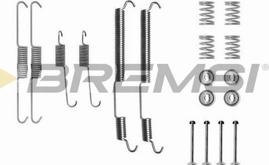 Bremsi SK0753 - Kit accessori, Ganasce freno autozon.pro