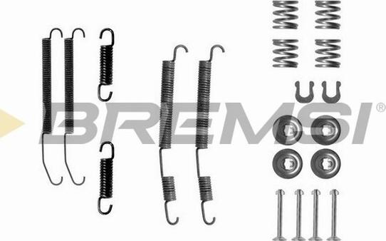 Bremsi SK0760 - Kit accessori, Ganasce freno autozon.pro