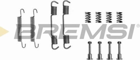 Bremsi SK0708 - Kit accessori, Ganasce freno autozon.pro